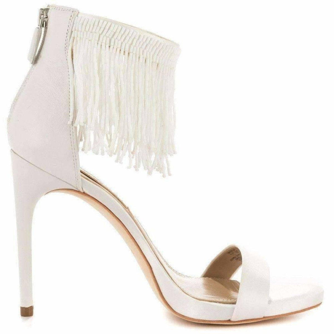Devine High Heel Beaded Ankle Dress Sandals