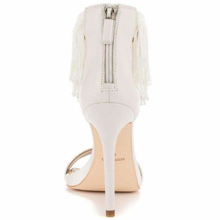 Devine High Heel Beaded Ankle Dress Sandals