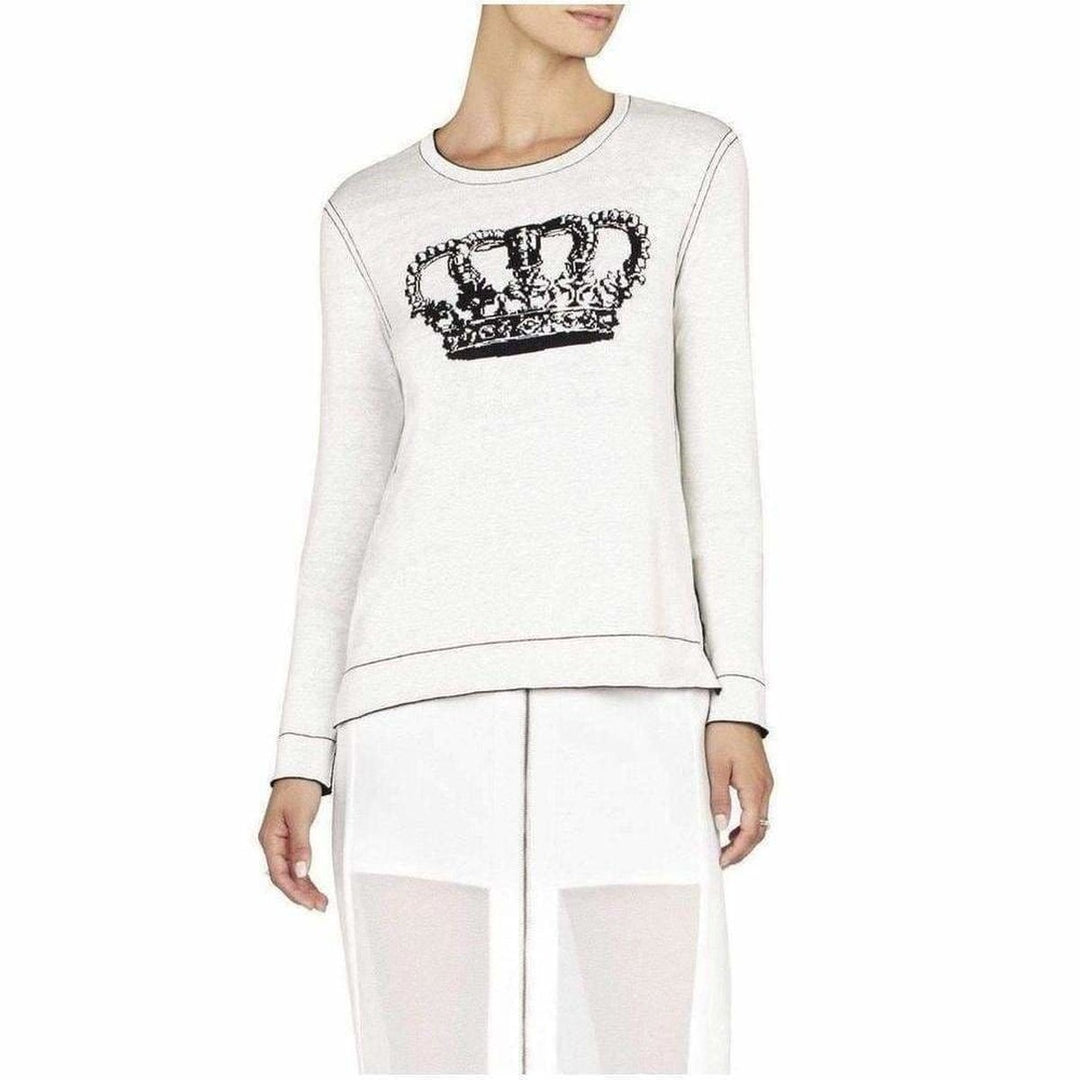 Reversible Crown Intarsia Top