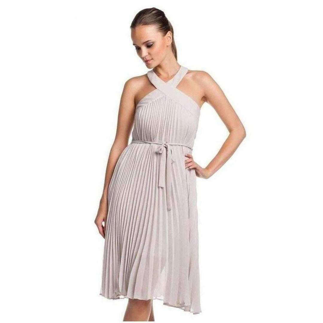 Eloise Pleated Cocktail Dress