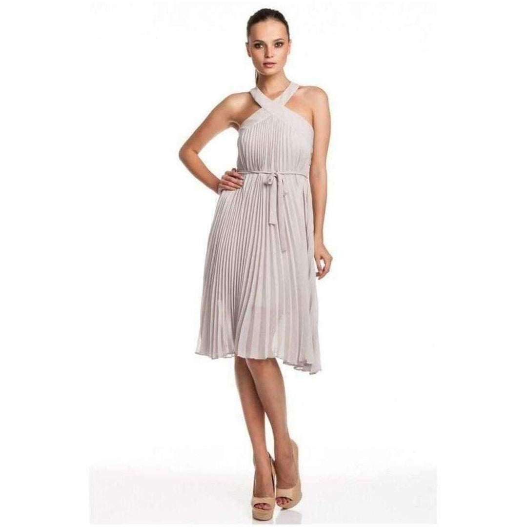 Eloise Pleated Cocktail Dress