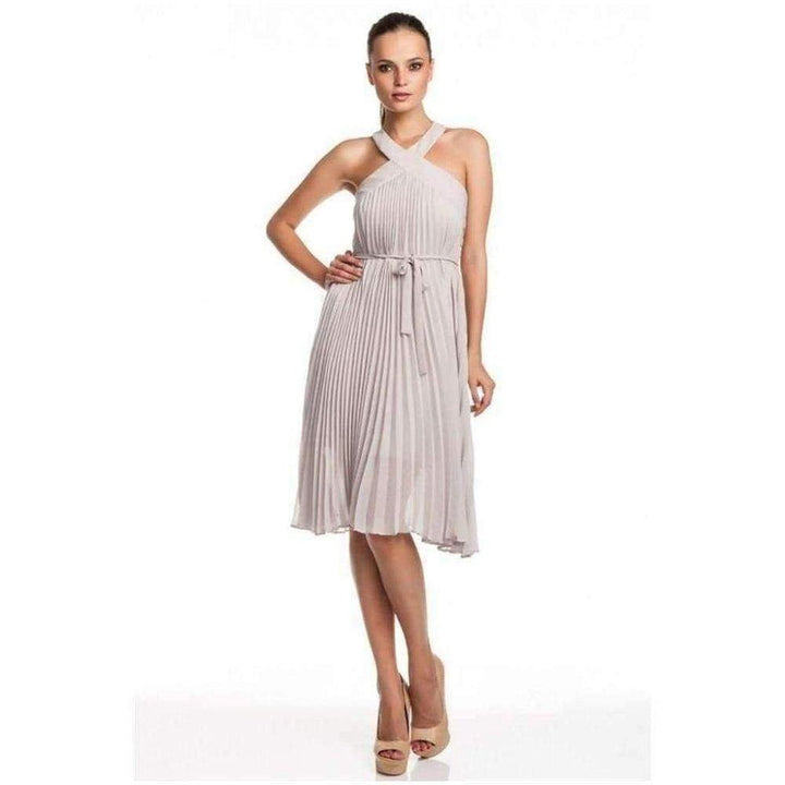 Eloise Pleated Cocktail Dress