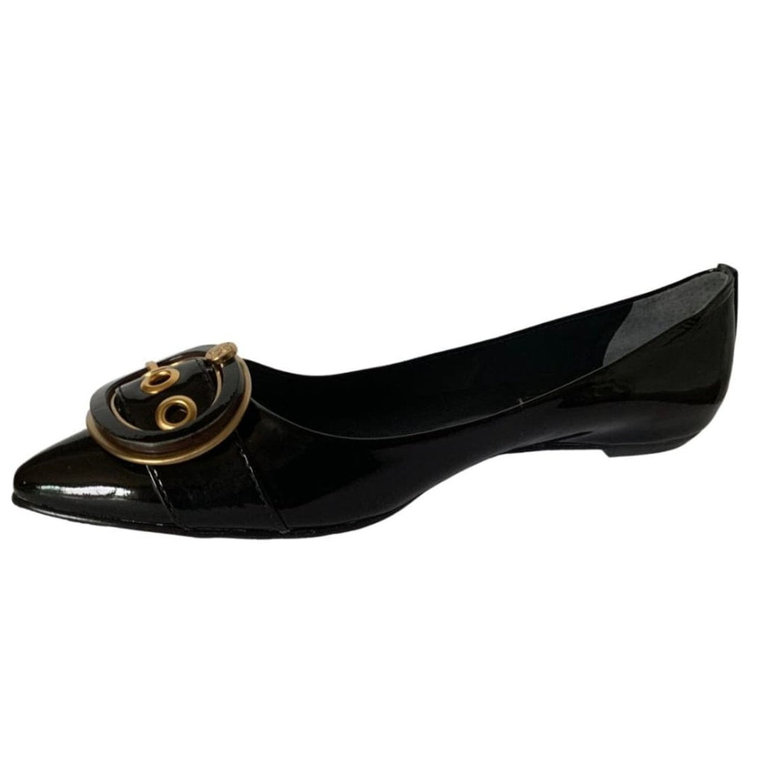 Emlyn Patent Leather Flats Shoes