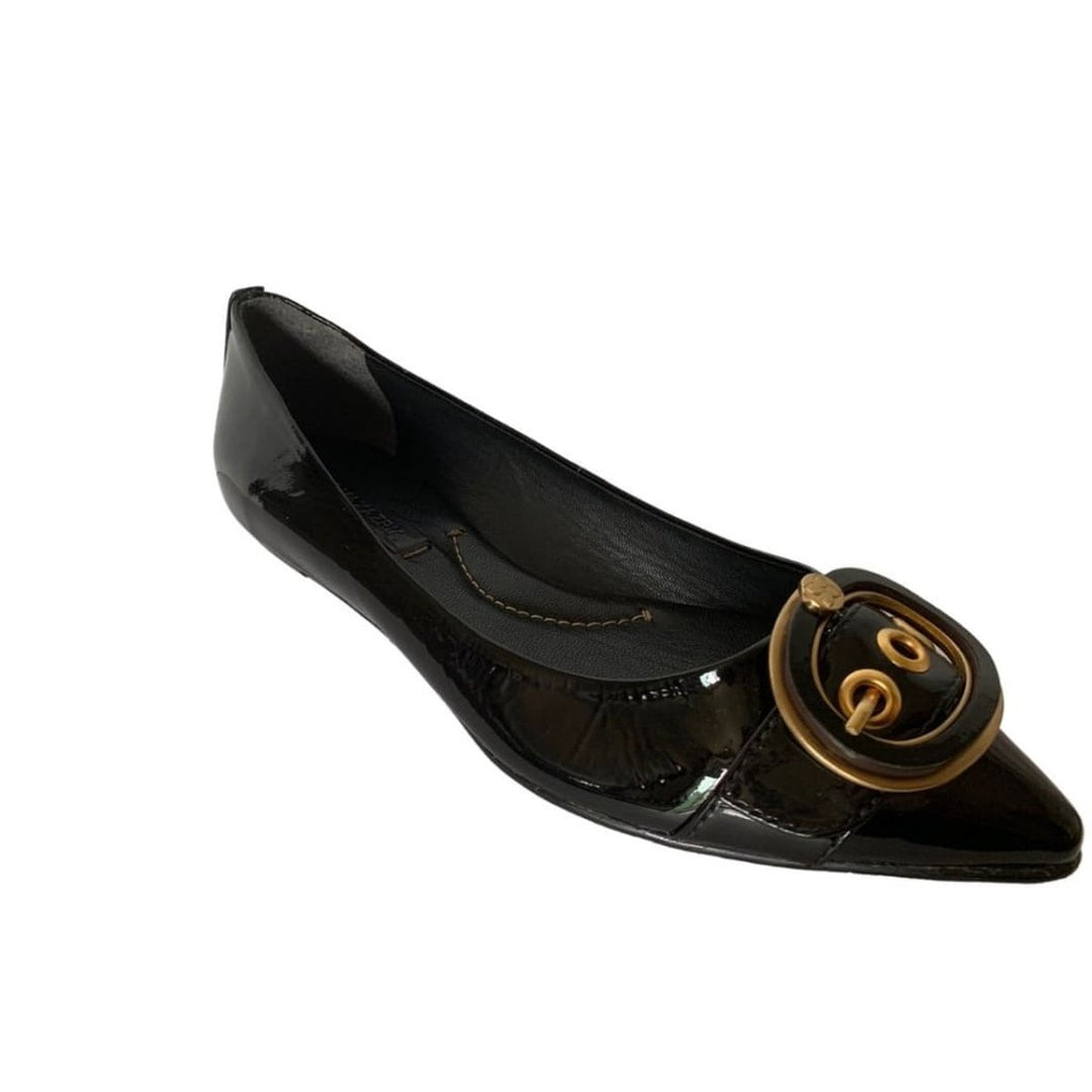 Emlyn Patent Leather Flats Shoes
