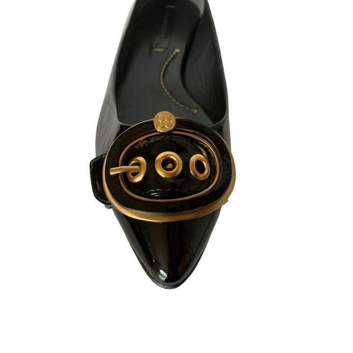 Emlyn Patent Leather Flats Shoes
