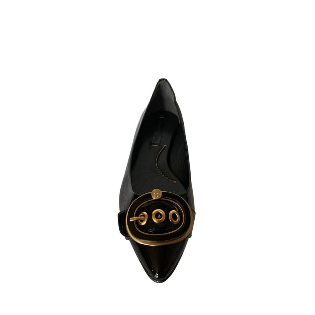 Emlyn Patent Leather Flats Shoes