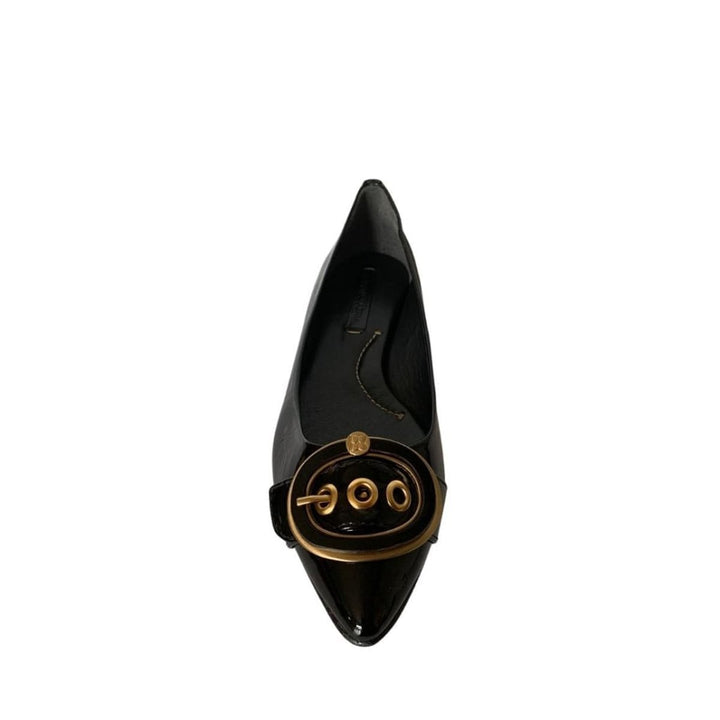 Emlyn Patent Leather Flats Shoes