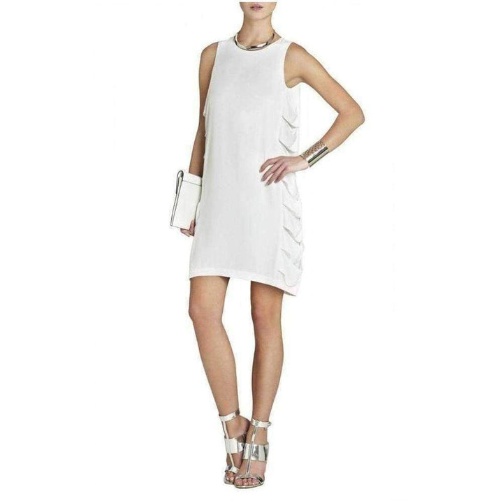 Eren White Cutout Sleeveless Dress