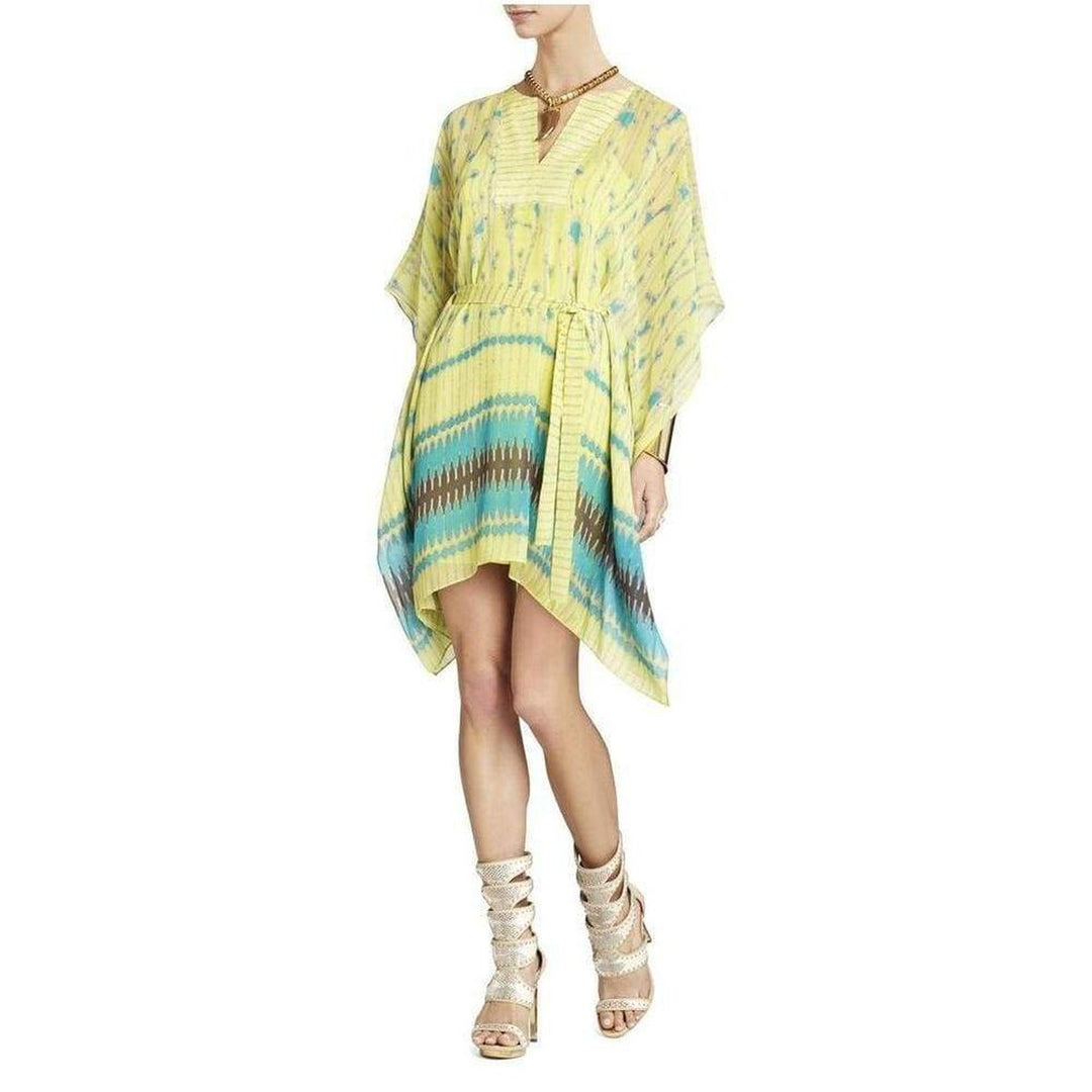 Eva Scarf Print Lemongrass Dress