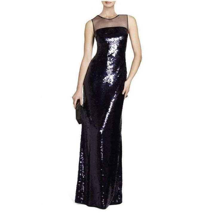 BCBGMAXAZRIA-Evangeline Paillette Gown - Runway Catalog