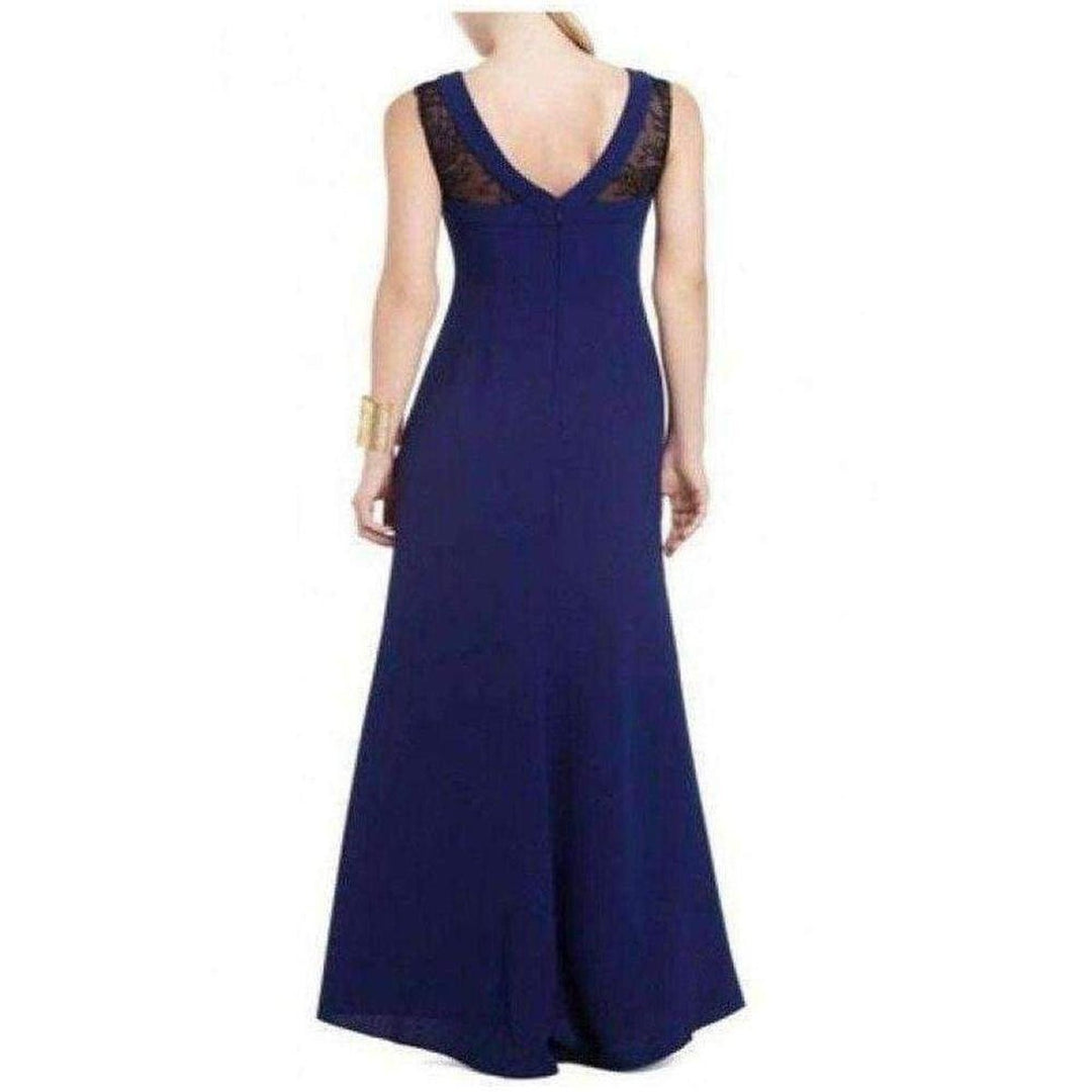 Evans Lace Insert Evening Dress