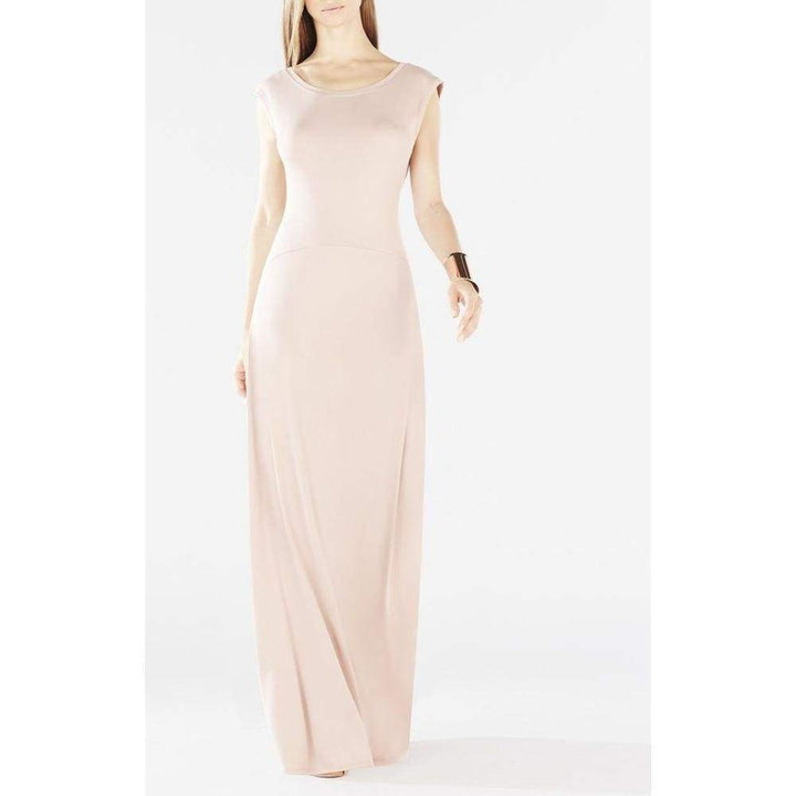 Evey Deep V-Back Maxi Dress