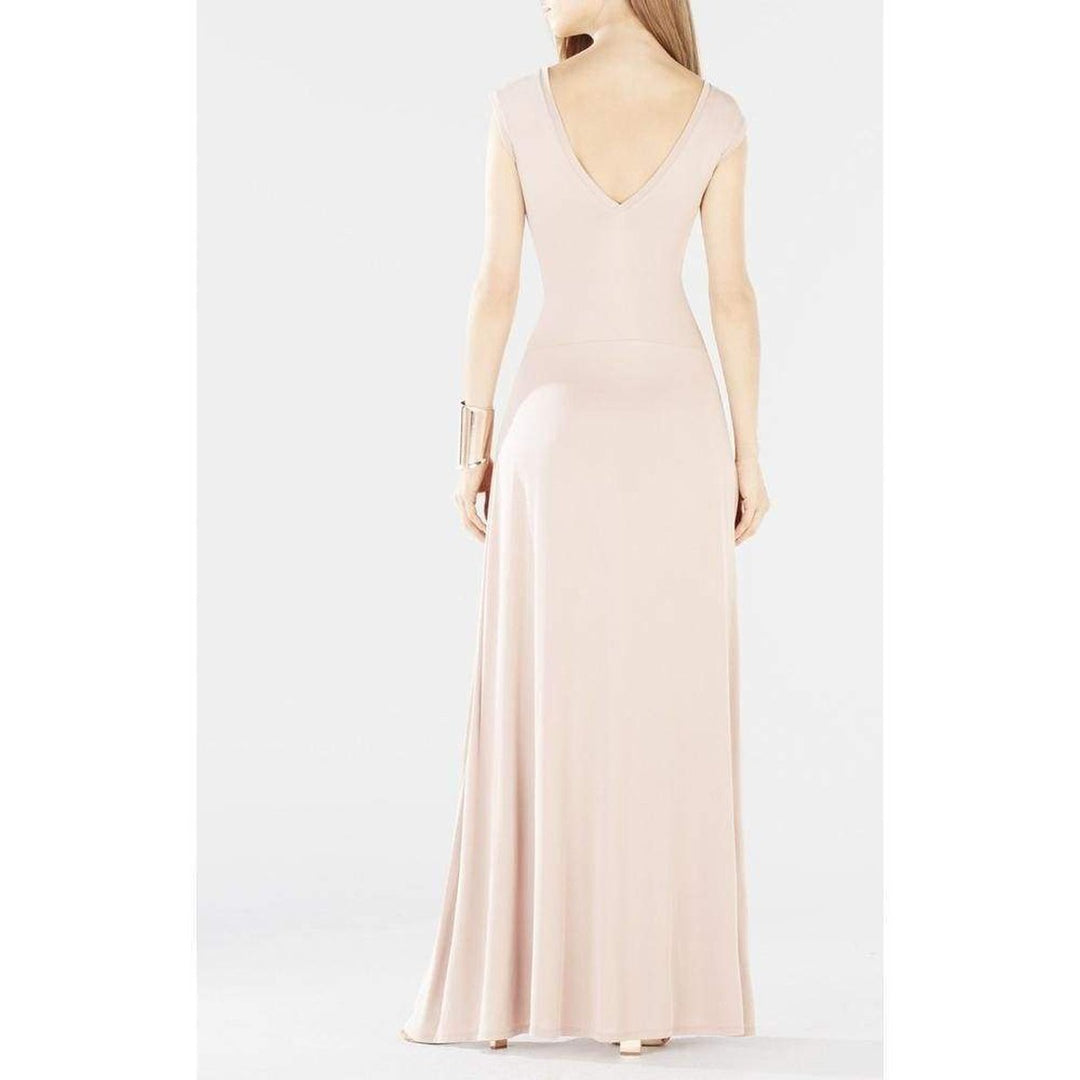 Evey Deep V-Back Maxi Dress