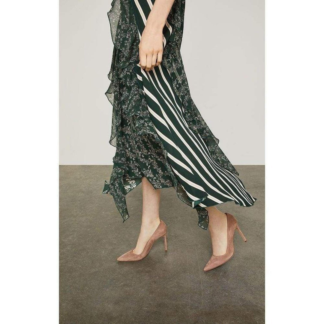 Floral Blooms Asymmetrical Dress