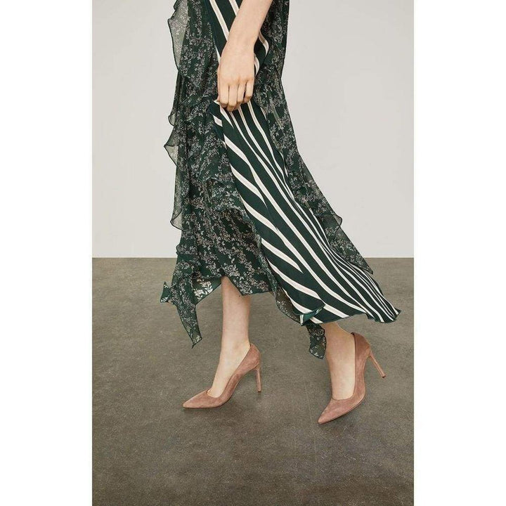Floral Blooms Asymmetrical Dress