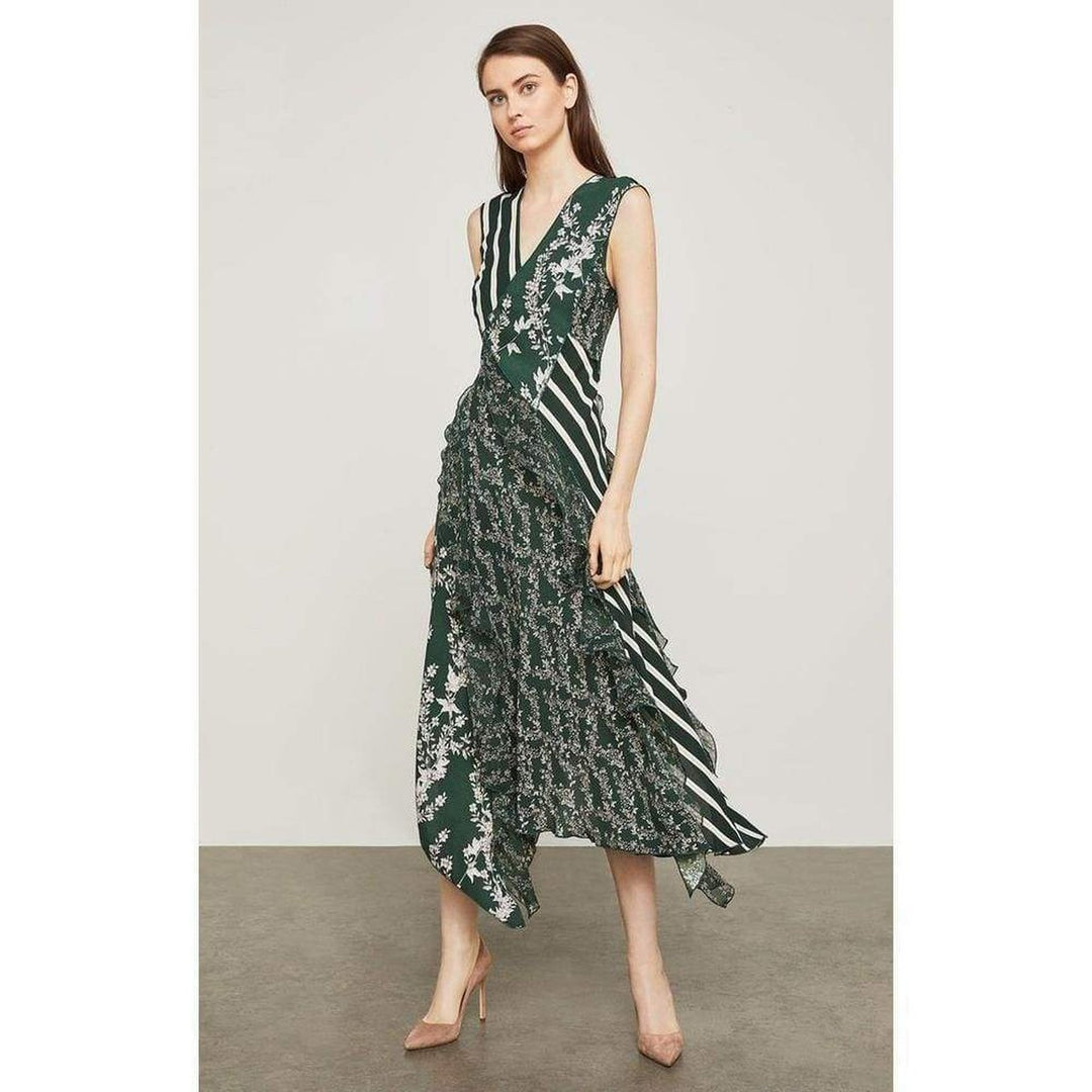 Floral Blooms Asymmetrical Dress