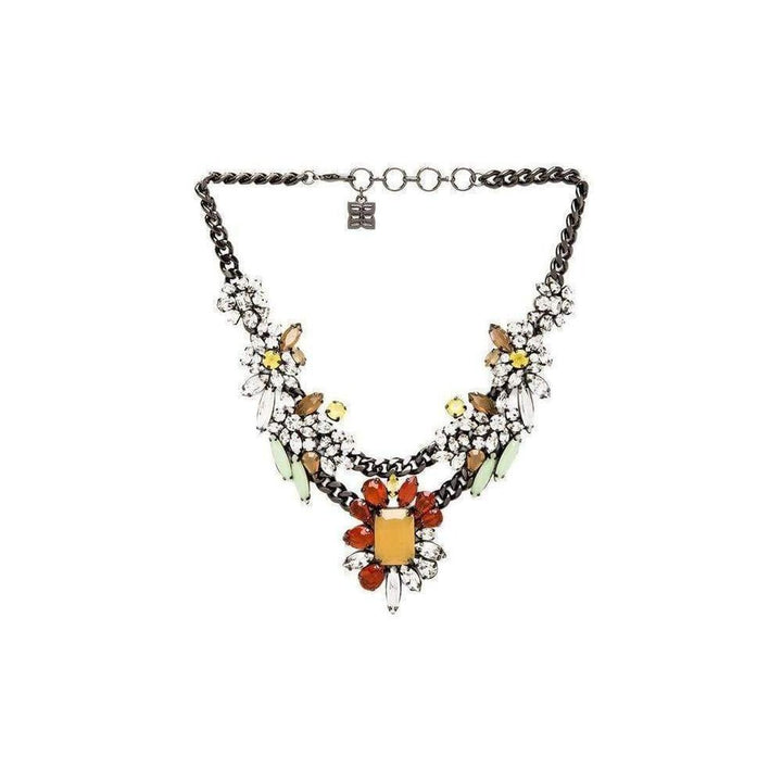 Floral Stone Necklace