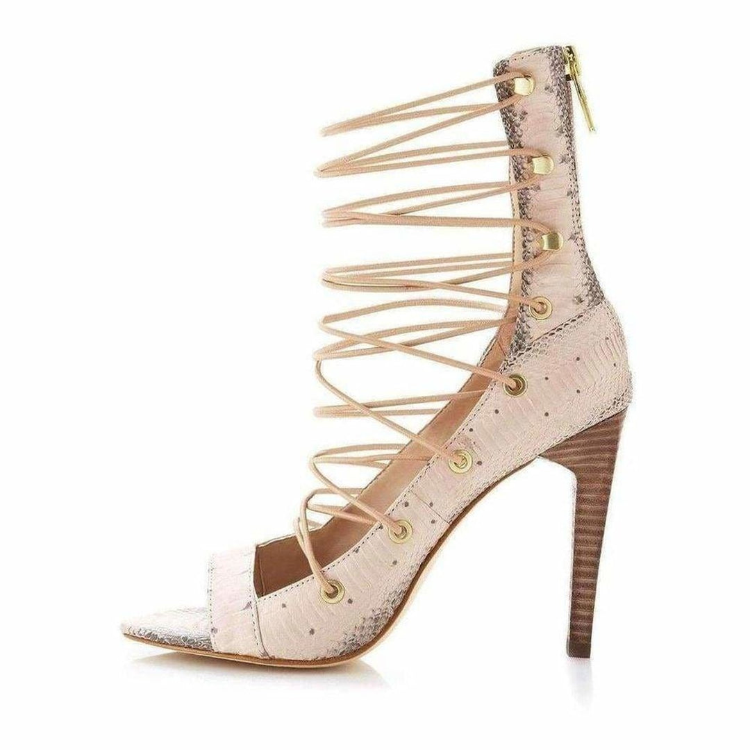 Francis Snake Embossed Shoes