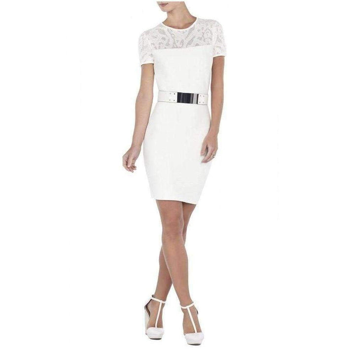 Gardenia Myley Pointelle Detail Dress