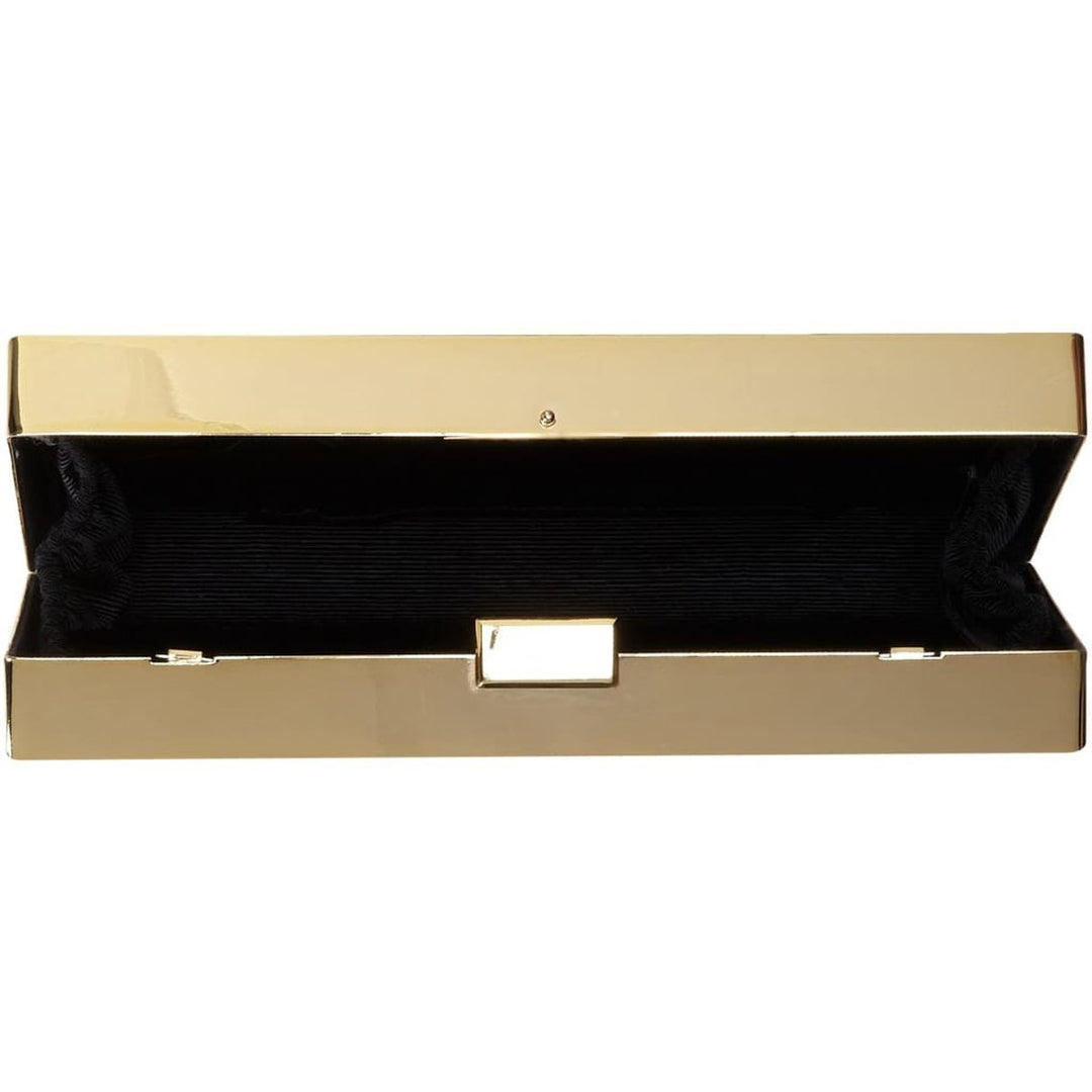 Gold Ariana Rock Crystal Hard Clutch