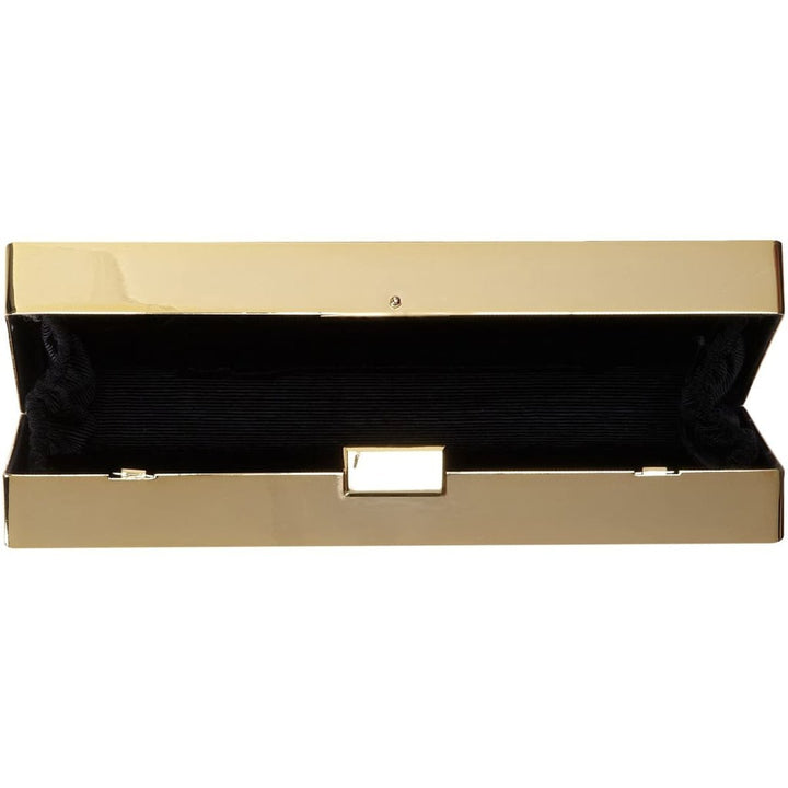 Gold Ariana Rock Crystal Hard Clutch