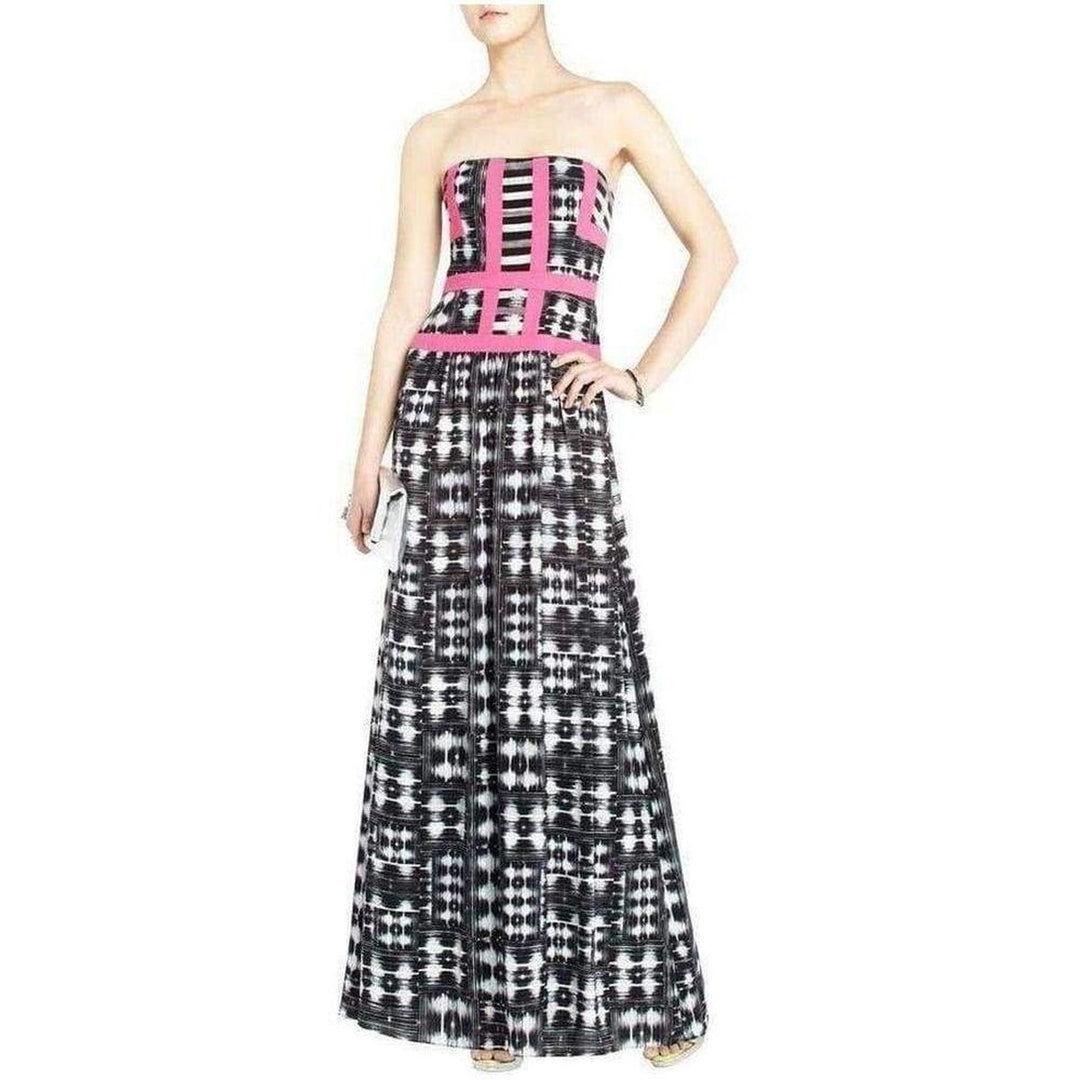 BCBGMAXAZRIA-Gracelyn Maxi Cocktail Dress - Runway Catalog