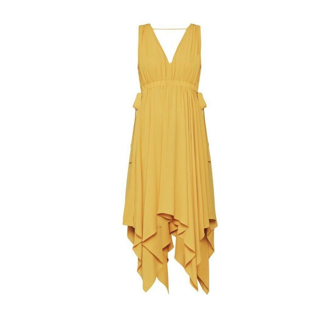 BCBGMAXAZRIA-Handkerchief Hem Dress - Runway Catalog