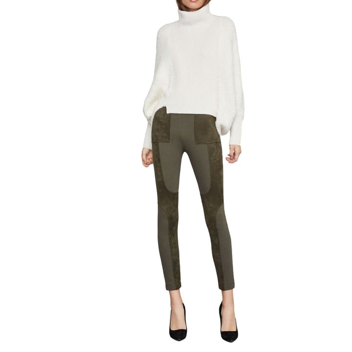 High-Low Turtleneck Merino Blend Sweater