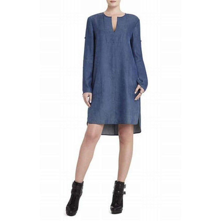 Indigo Tilda Long-Sleeve Dress