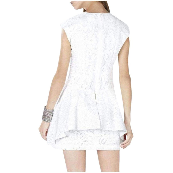 Isabel Draped Side Peplum Dress