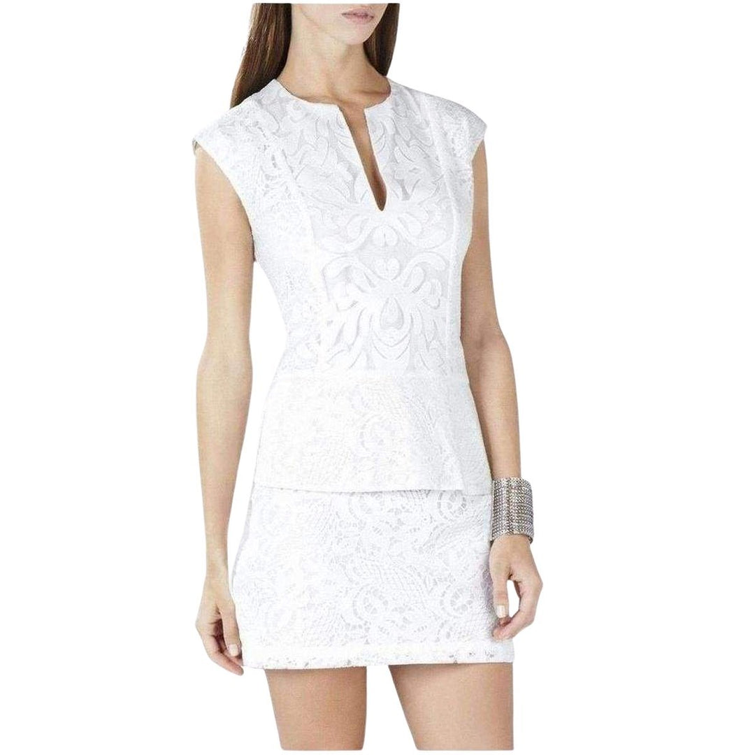Isabel Draped Side Peplum Dress