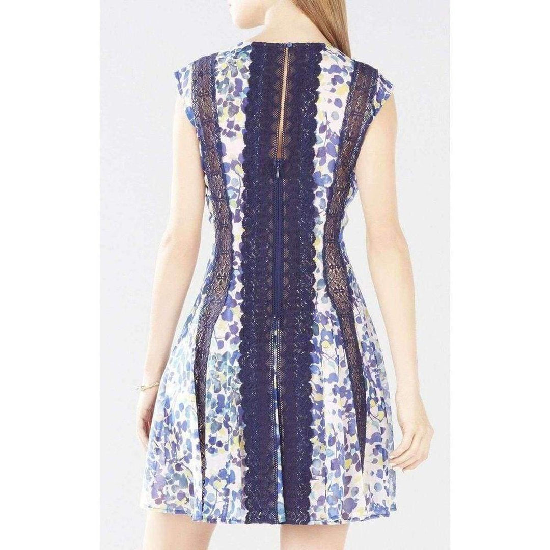 Jalena Floral Fit-and-Flare Dress