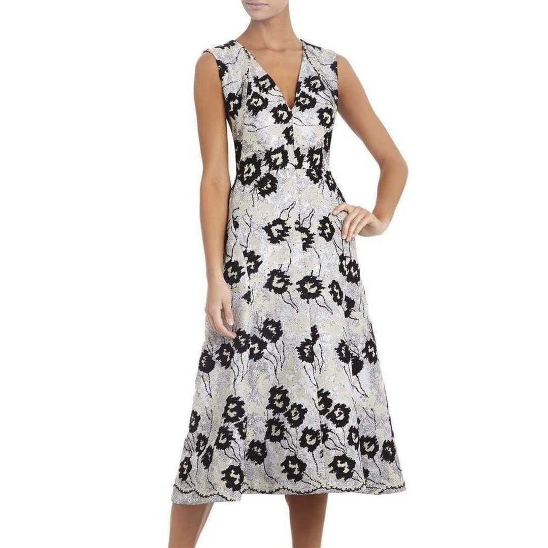 BCBGMAXAZRIA-Jocelyn Jacquard Dress - Runway Catalog
