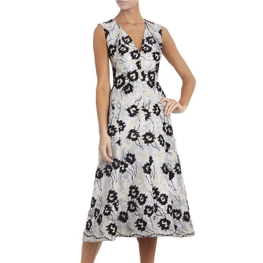 BCBGMAXAZRIA-Jocelyn Jacquard Dress - Runway Catalog