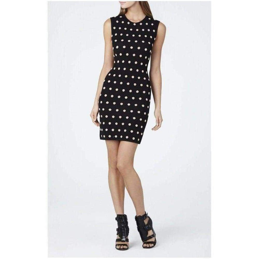 BCBGMAXAZRIA-Jose Jacquard Cotton Blend Dress - Runway Catalog