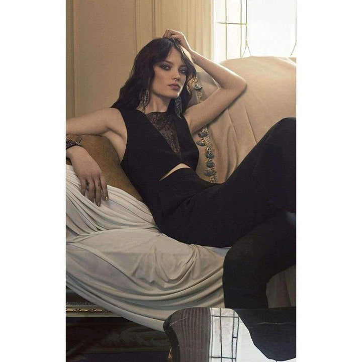 Josef Lace Cutout Wide-Leg Jumpsuit