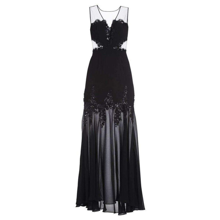 Juliane Mesh Yoke Gown