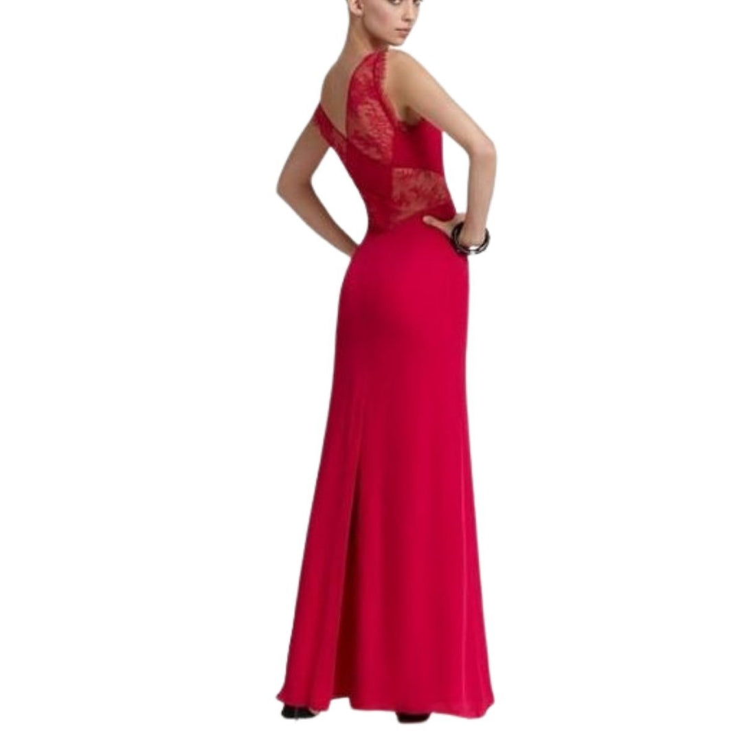 Karey Maxi Lace Detail Turkish Pink Dress