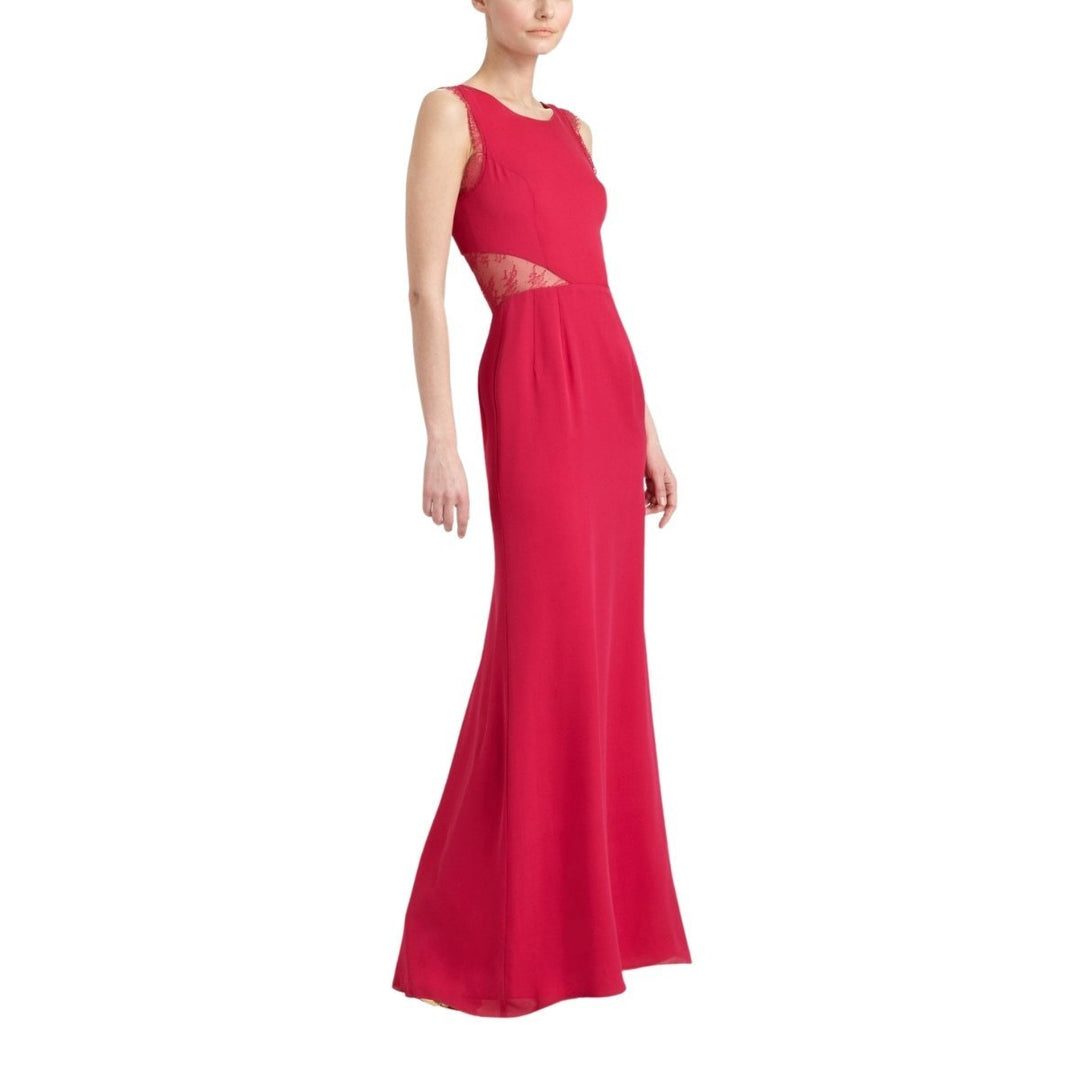 Karey Maxi Lace Detail Turkish Pink Dress