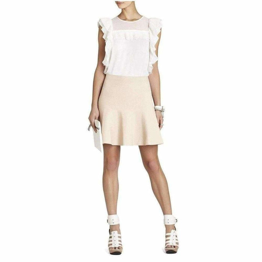 BCBGMAXAZRIA-Katerina Ruffled Top - Runway Catalog