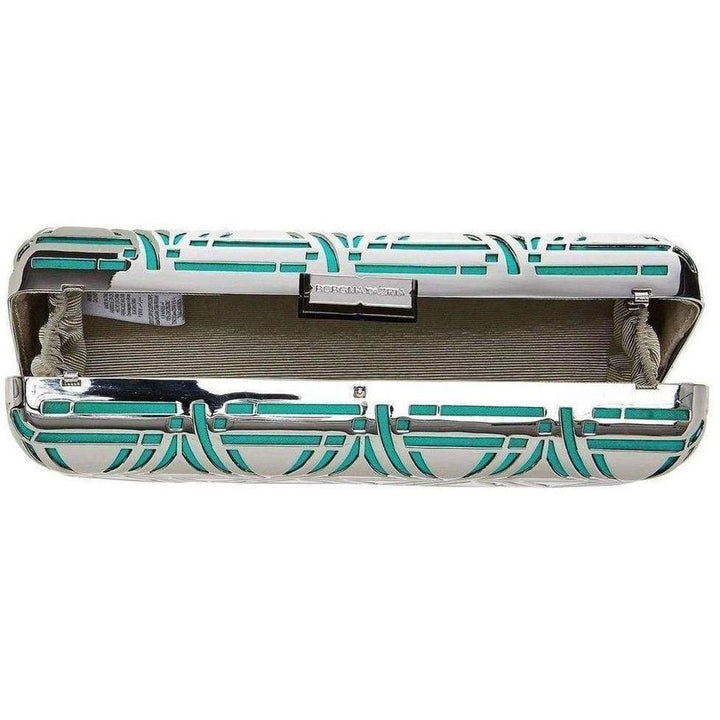 Kerri Metal Triangle Cage Clutch