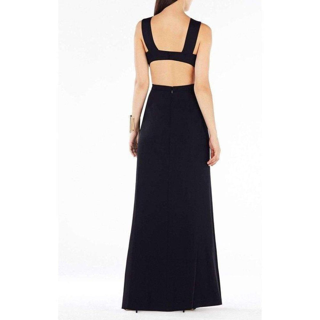 Kiara Sleeveless Peplum Gown