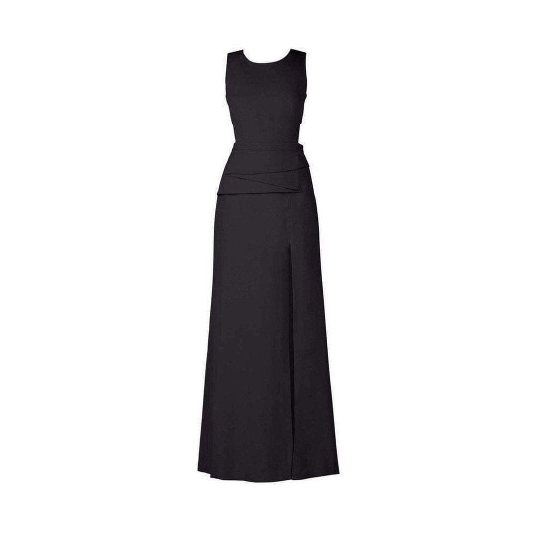 Kiara Sleeveless Peplum Gown