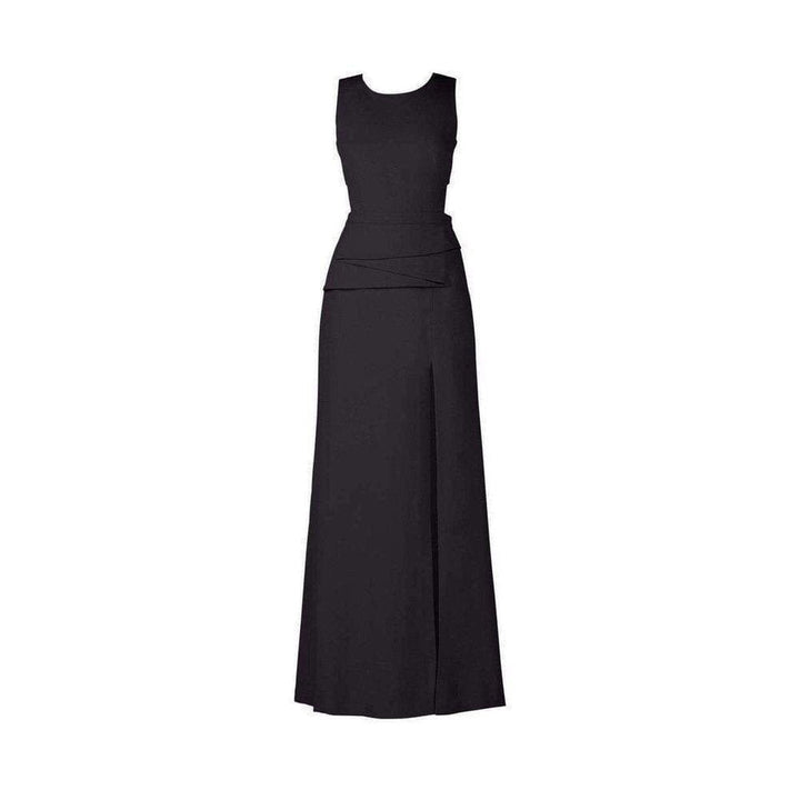 Kiara Sleeveless Peplum Gown