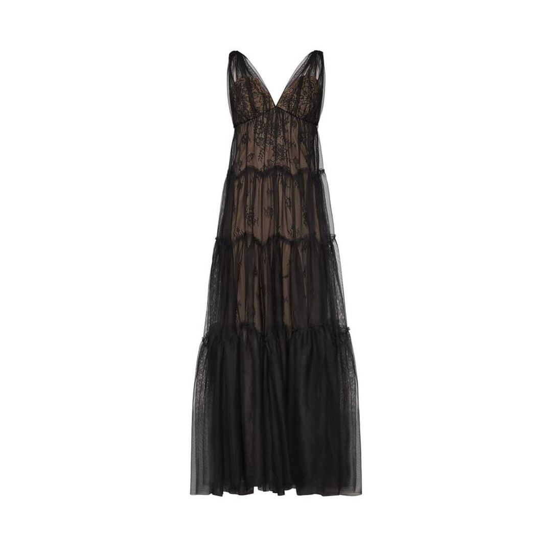 BCBGMAXAZRIA-Lace Tulle Gown - Runway Catalog