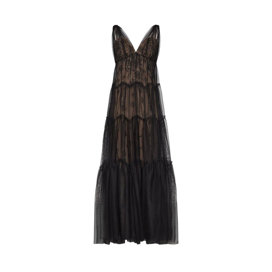 BCBGMAXAZRIA-Lace Tulle Gown - Runway Catalog