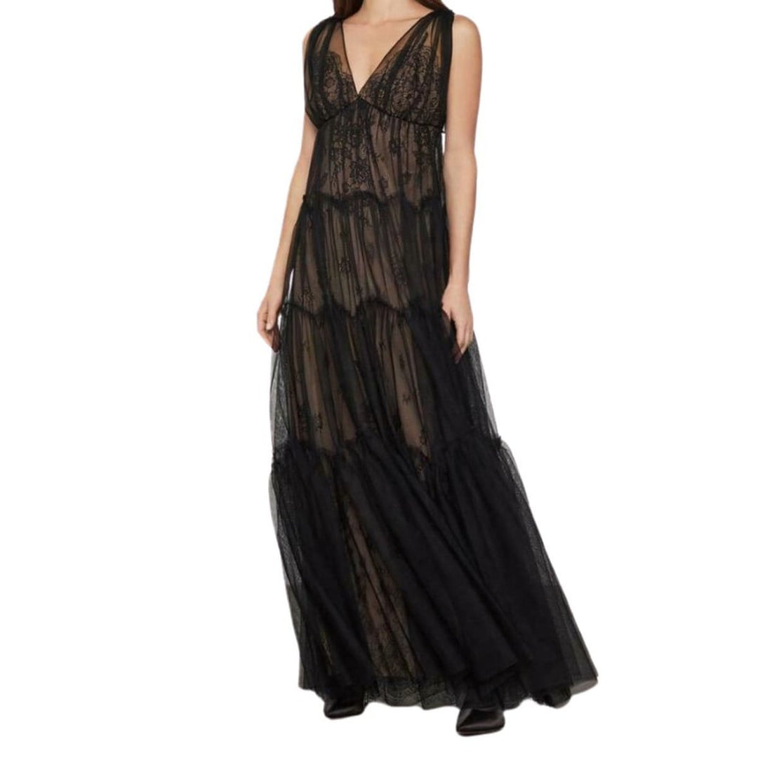 Lace Tulle Gown