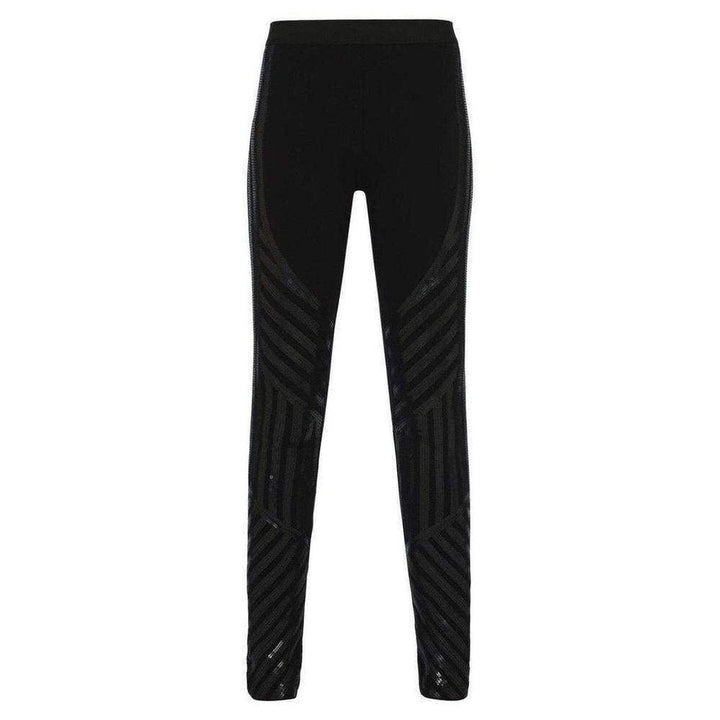 BCBGMAXAZRIA-Lacie Linear Motif Sequin Legging - Runway Catalog