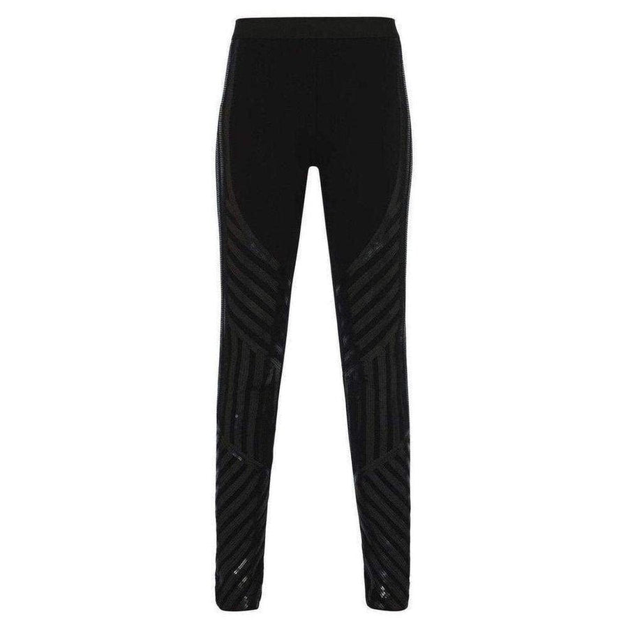 BCBGMAXAZRIA-Lacie Linear Motif Sequin Legging - Runway Catalog