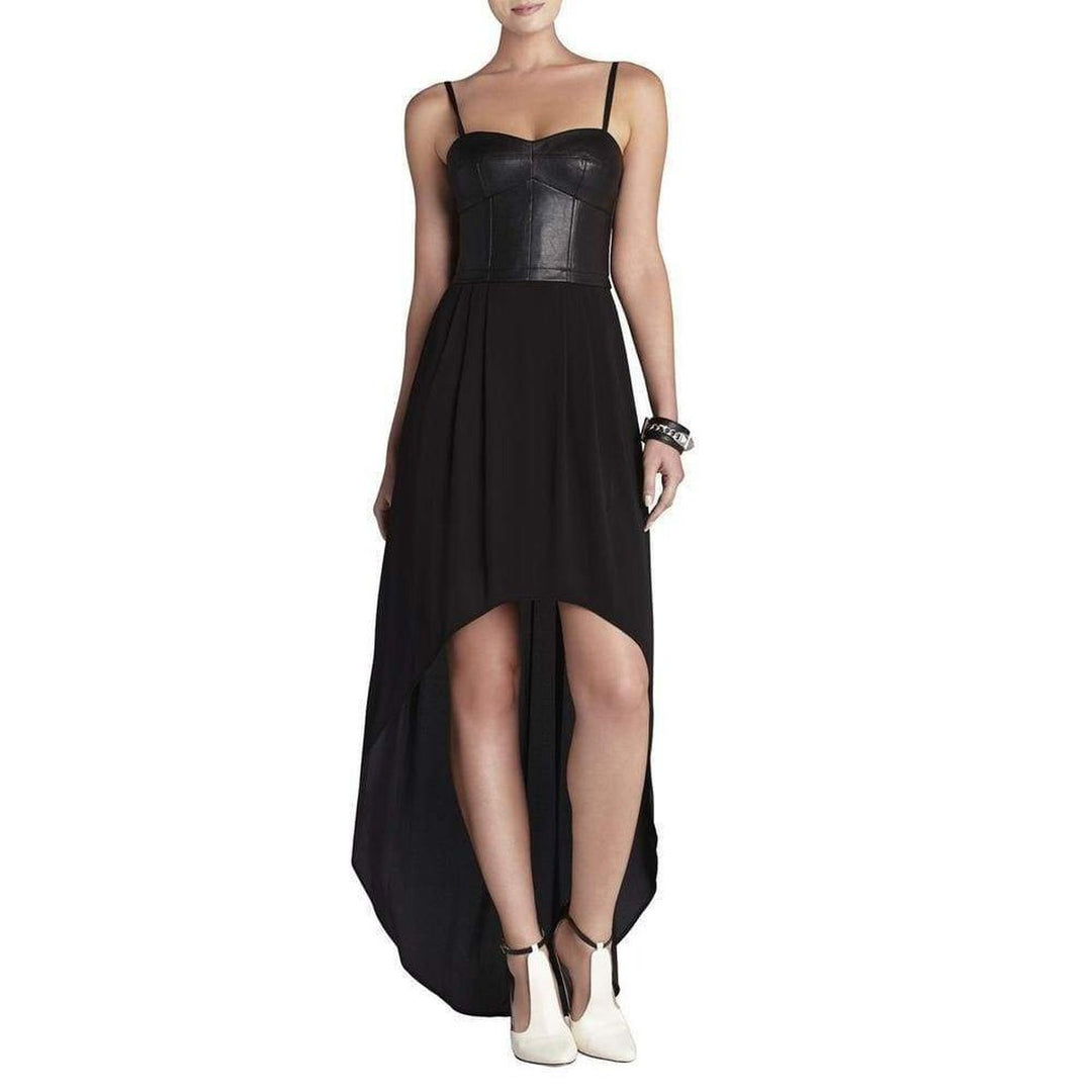 Leandra Bustier Draped Dress